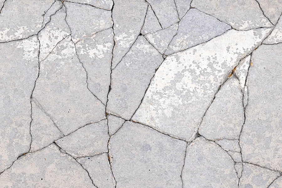 Cracked Concrete